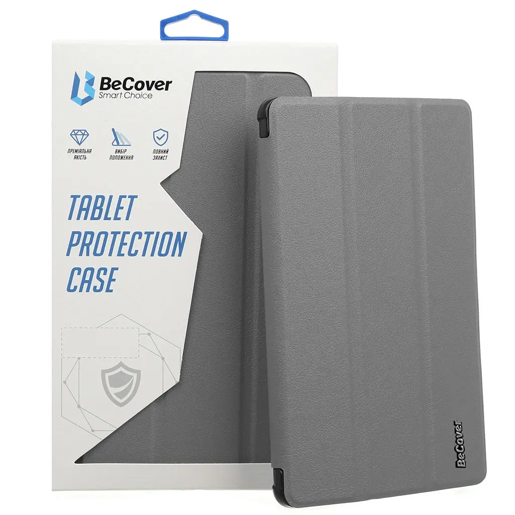 Чохол-книжка BeCover Smart Case для Apple iPad Pro 11 M4 2024 Сірий (711625)