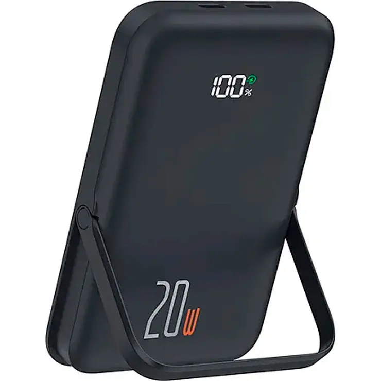 Зовнішній акумулятор Wiwu Core 2 in 1 Wi-P011 10000mAh 20w Black [104324] - фото 2