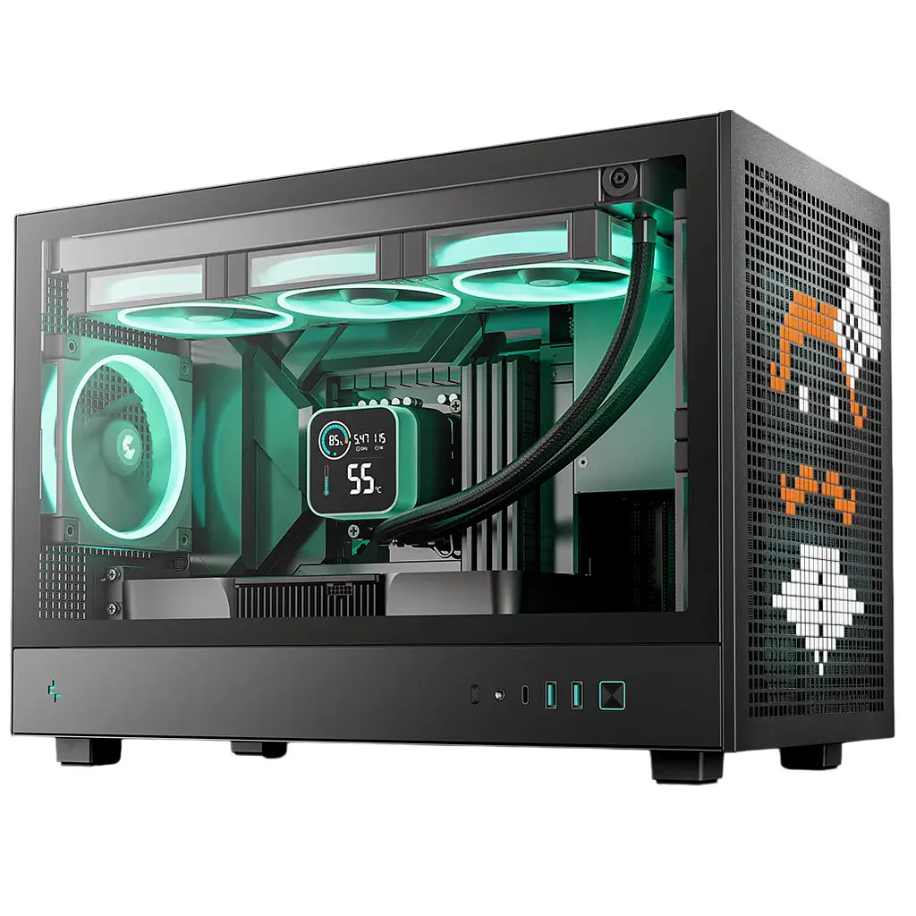 Корпус DeepCool CH260 Чорний (R-CH260-BKNGM0-G-1) без БЖ - фото 3