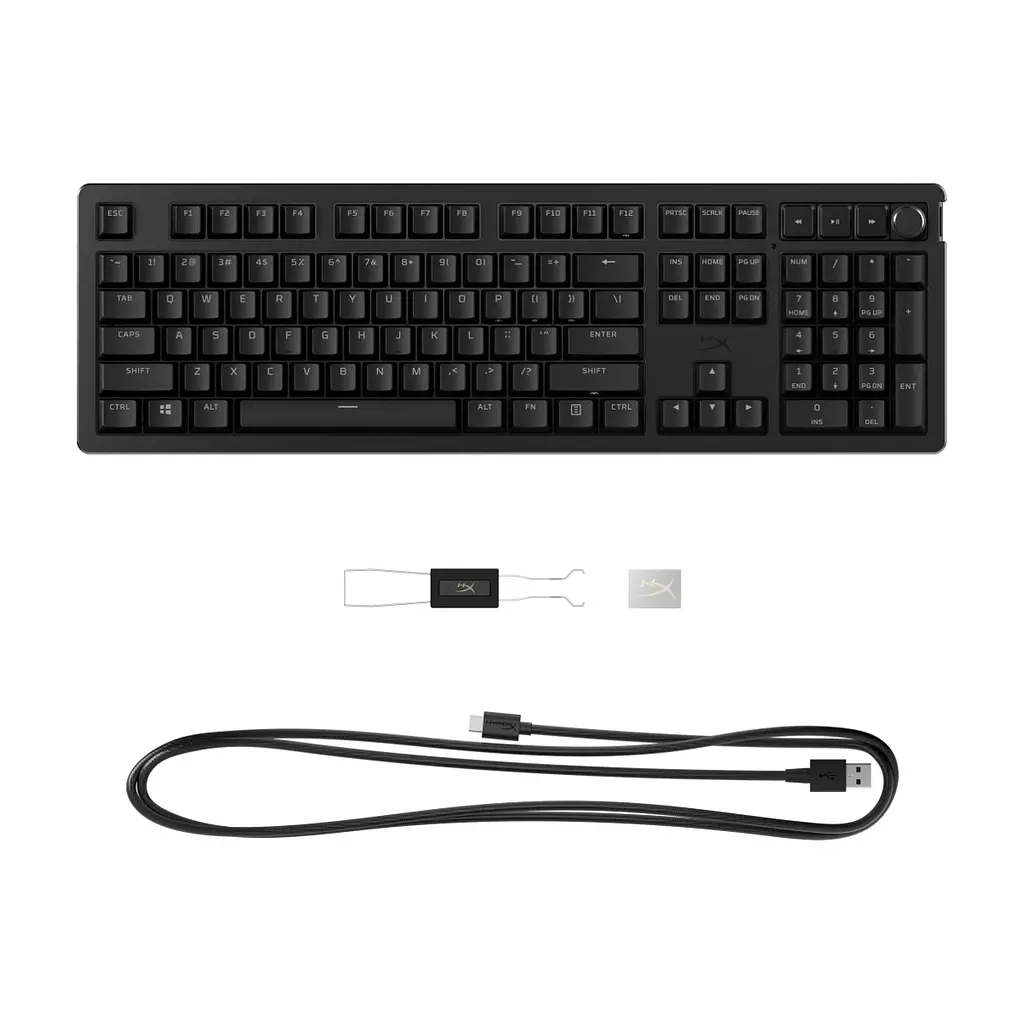 Клавіатура HyperX Alloy Rise PBT HX Red USB UA Black (7G7A3AA) - фото 5