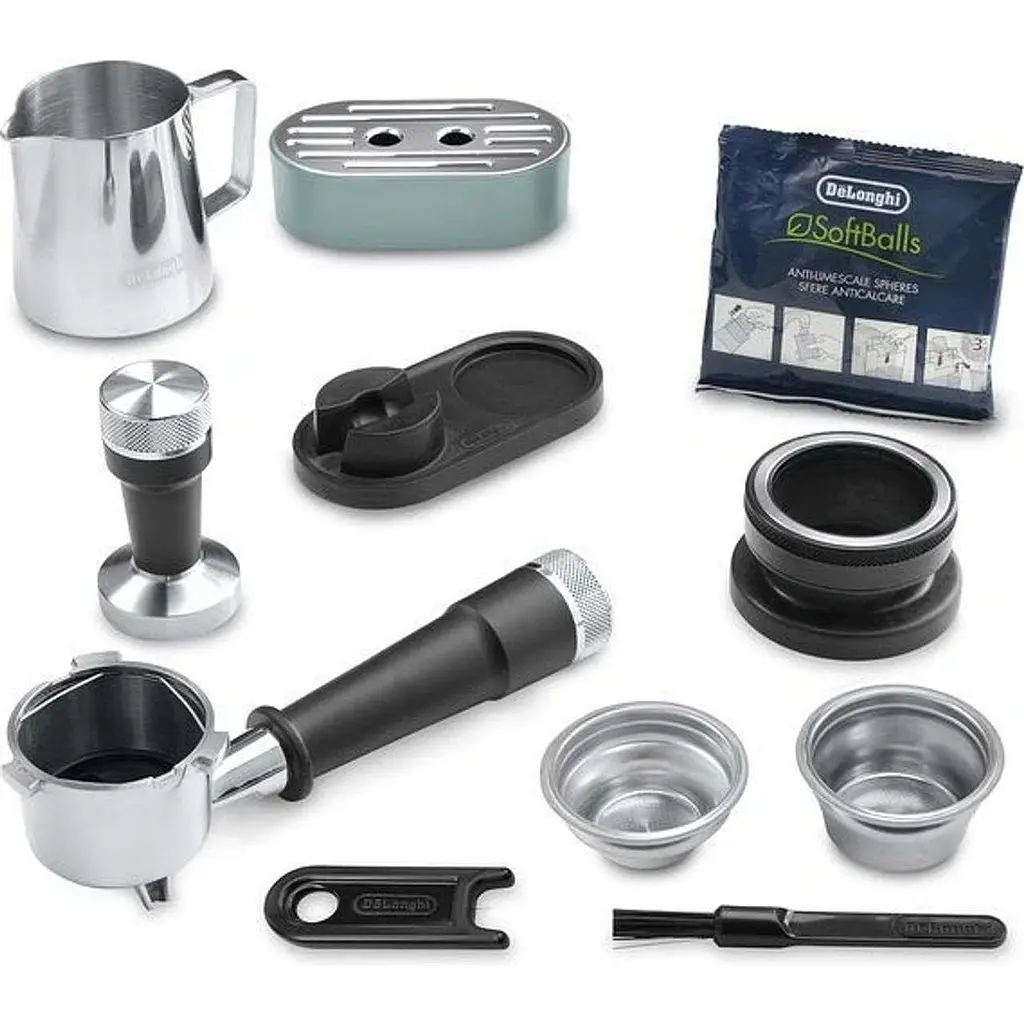 Ріжкова кавоварка еспресо DeLonghi La Specialista Arte EC9155.GR Green - фото 7