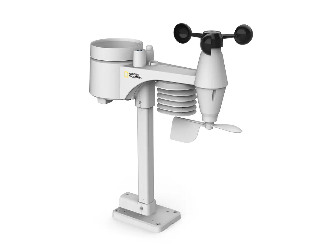 Метеостанція National Geographic WIFI Colour Weather Center 7-in-1 Sensor (9080600) - фото 5