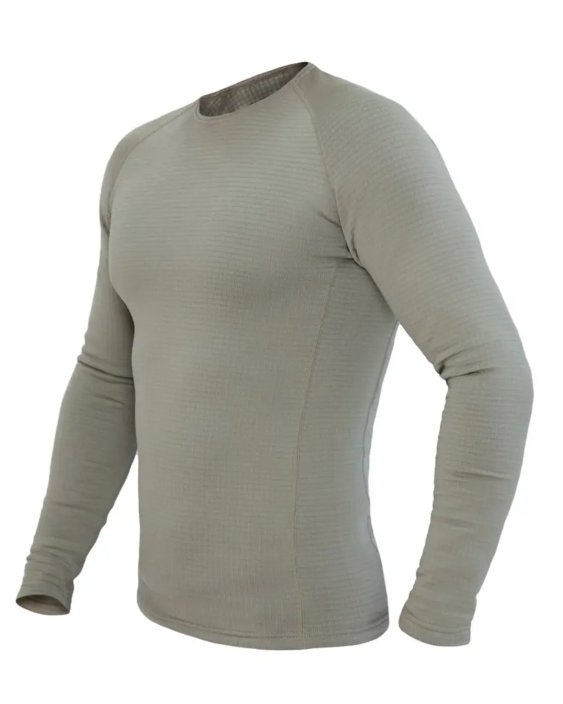 Термокофта Fahrenheit Power Grid L2 Long Khaki M (1044-FAPG07306 M/L) - фото 2