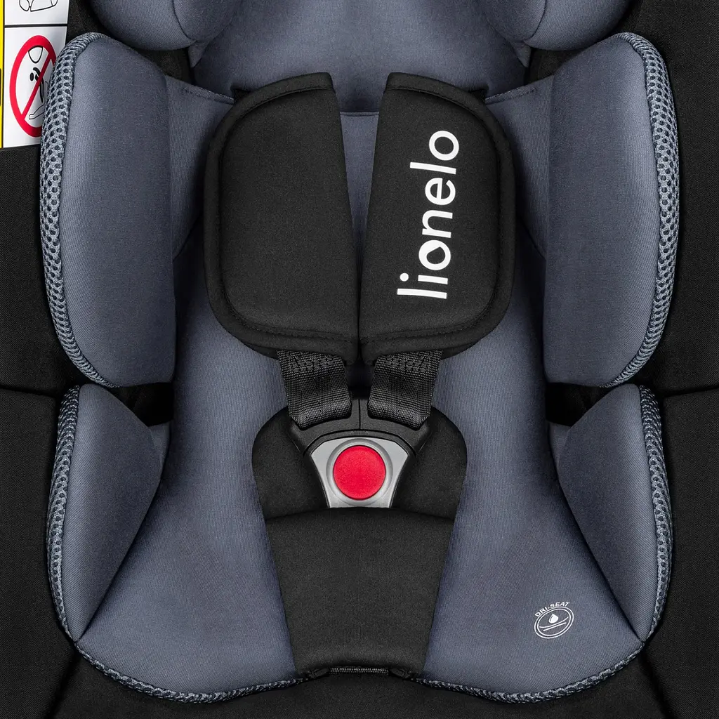 Автокресло Lionelo Astrid I-Size Set Black Grey (LO-ASTRID I-SIZE SET BLACK GREY) - фото 5