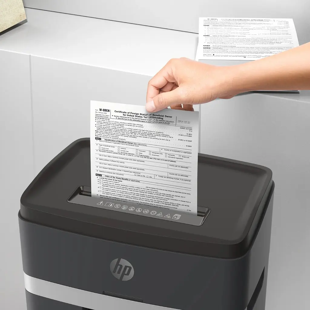 Уничтожитель документов HP Pro Shredder 18CC A4 80g х 18 листов одновременно - фото 6