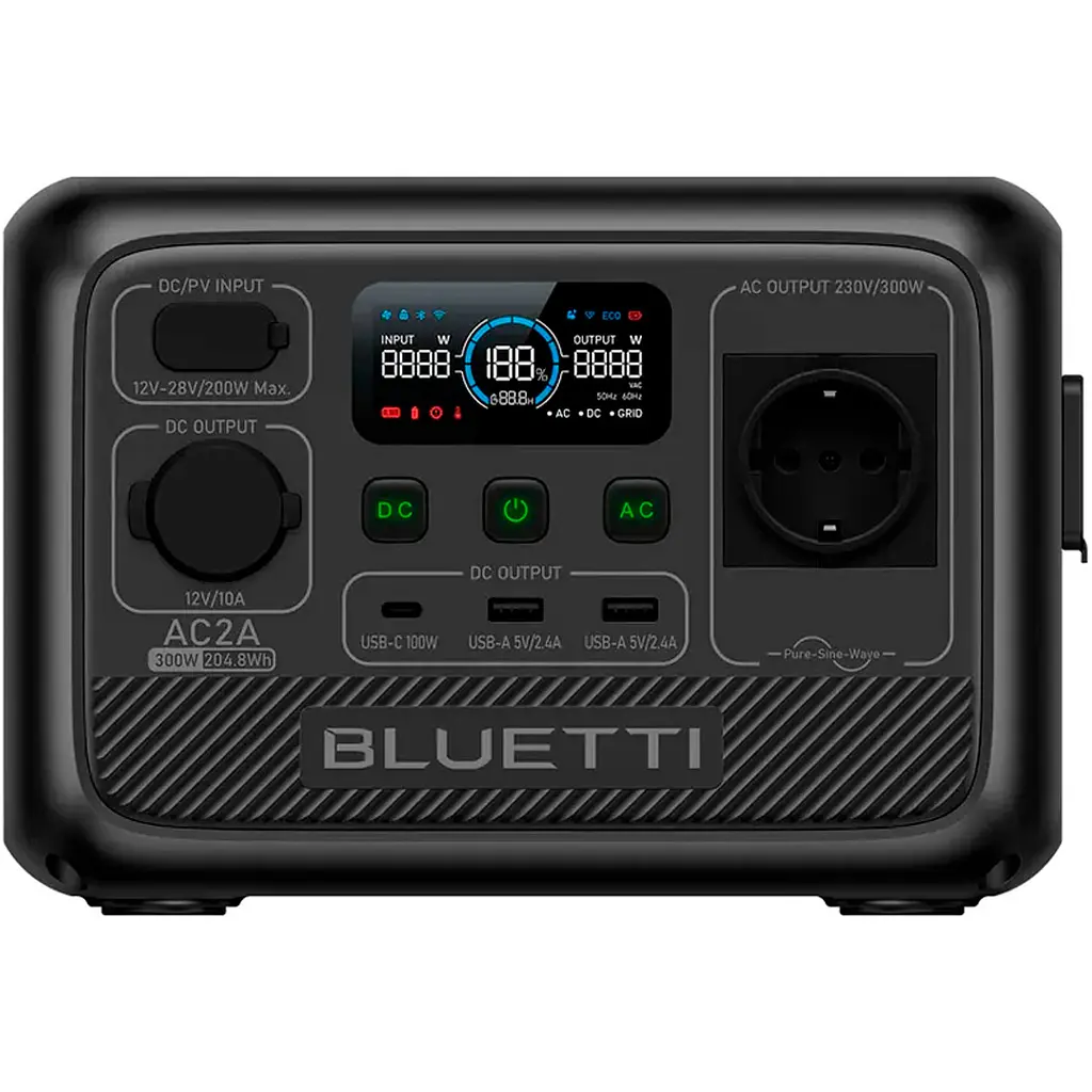 Зарядна станція Bluetti AC2A 300W [112096] - фото 3