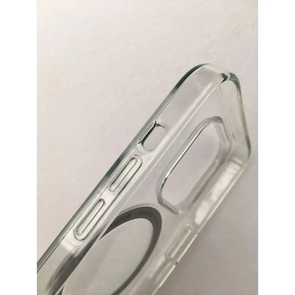 Оригинальный противоударный чехол Apple Clear Case MagSafe для iPhone 14 Plus (6.7") Прозрачный (MPU43ZE/A) - фото 6