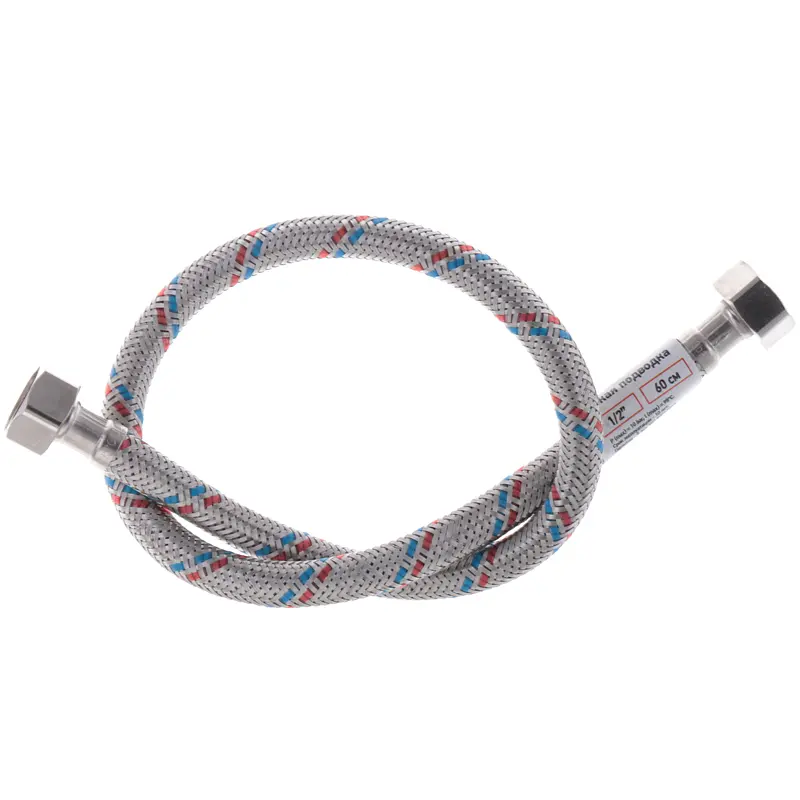 Шланг для води Zerix гайка 1/2'' - гайка 1/2'' (60 см) ZX1552 - фото 3