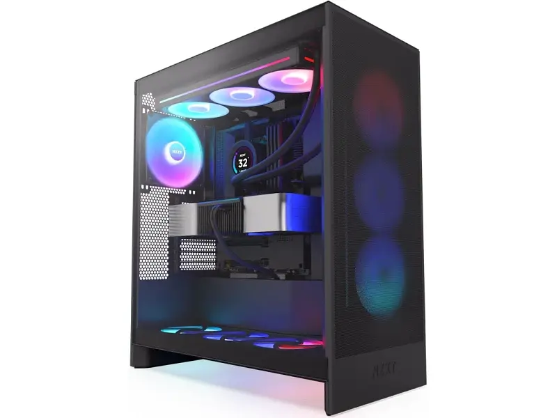 Корпус NZXT H7 Flow RGB Black (CM-H72FB-R1)