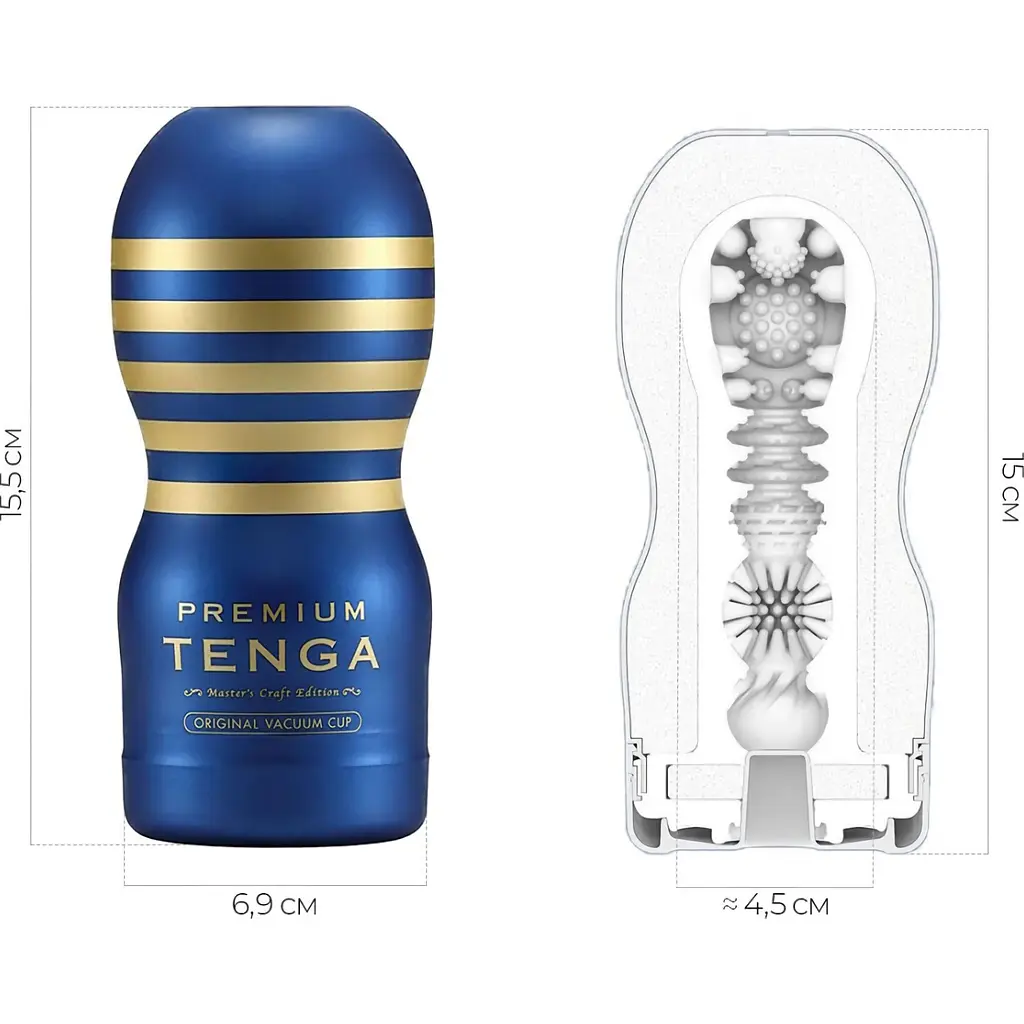 Мастурбатор Tenga Premium Original Vacuum Cup (SO5107) [149533] - фото 4