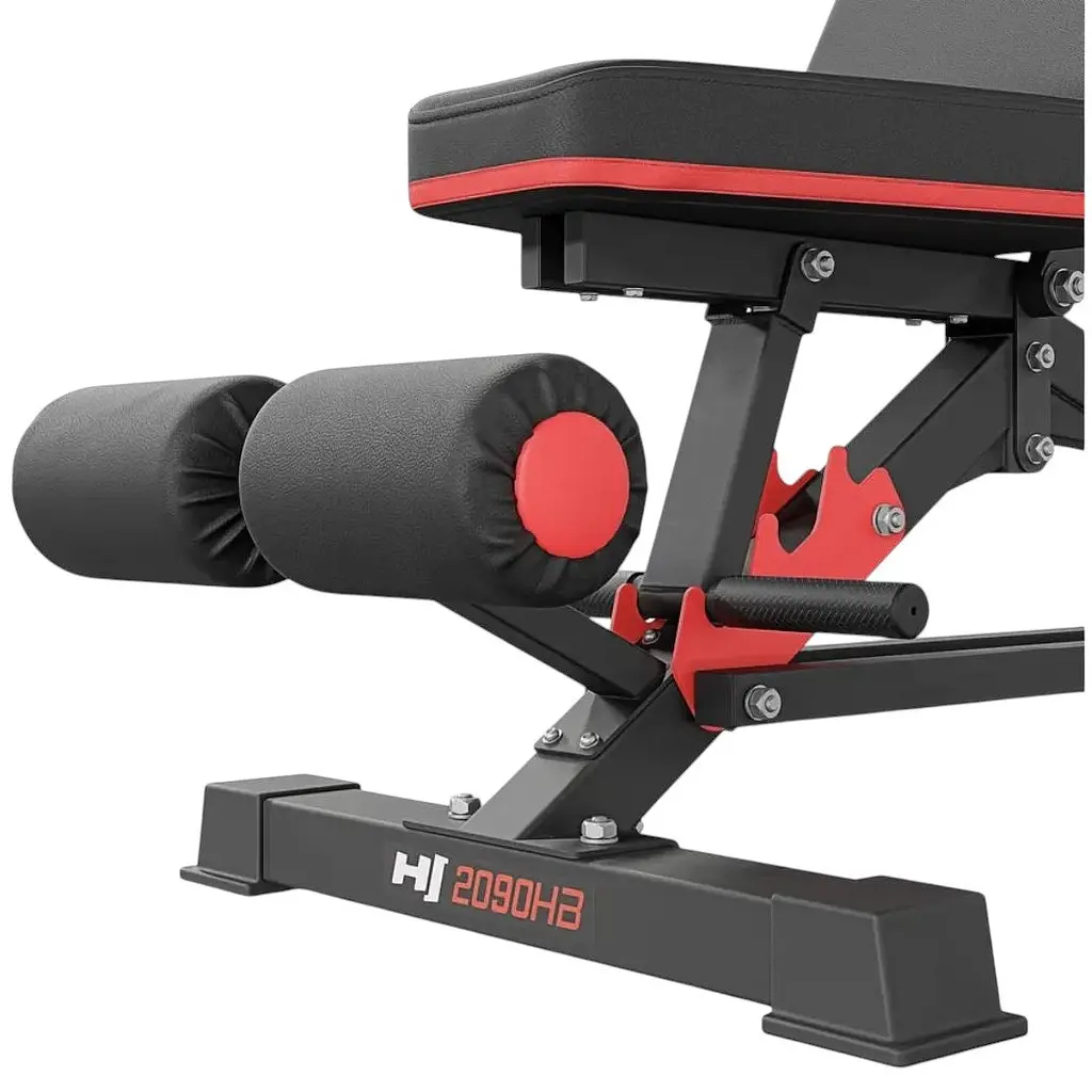 Скамья тренировочная Hop-Sport HS-2090HB с фиксатором для ног - фото 8