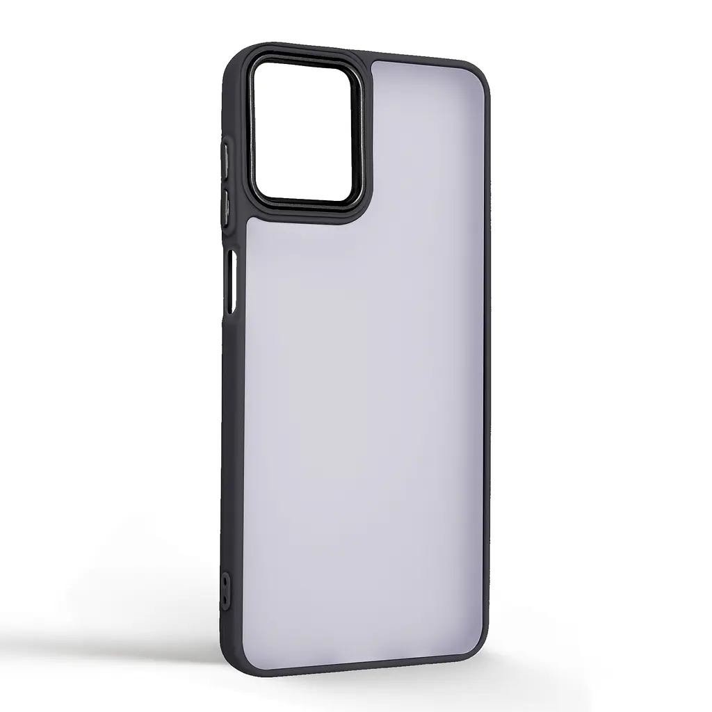Противоударный чехол для Samsung Galaxy A07 4G (A075), Frame, черный, панель-накладка, термополиуретан TPU + поликарбонат PC, защита всего корпуса, защита кнопок и камеры, устойчив к деформациям, ArmorStandart (ARM87007) - фото 2