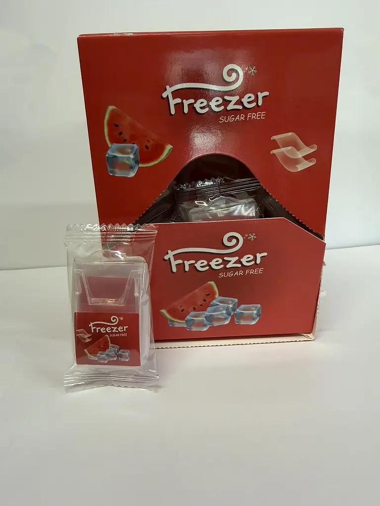 Освіжаючі смужки Freezer для свіжого подиху, кавун,  уп 24 шт - фото 3