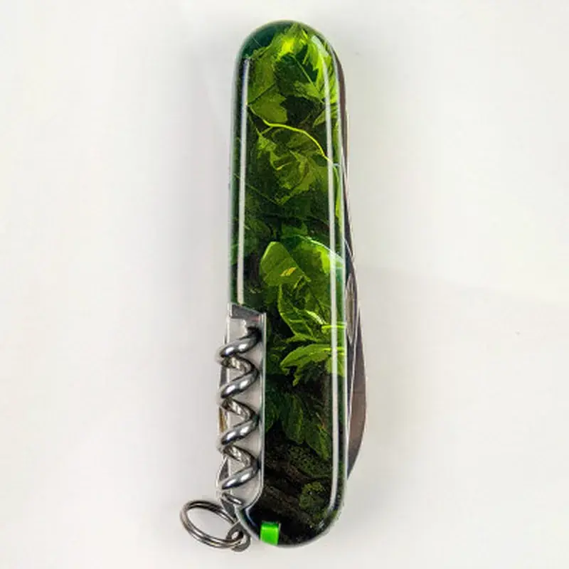 Ніж Victorinox Huntsman Zodiac 91 мм Зелений дерев'яний дракон (1.3713.3_Z3240p) - фото 11