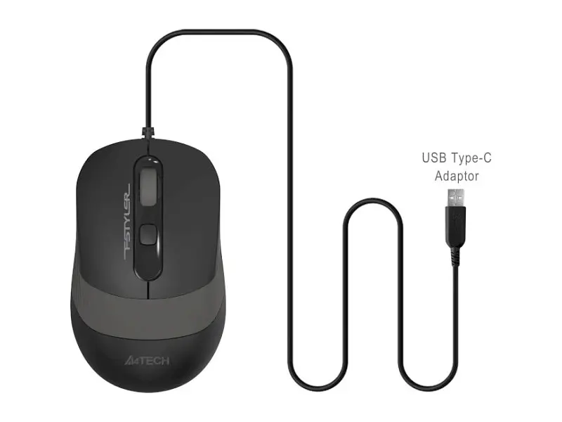 Миша A4Tech Fstyler FM10ST Grey - фото 6