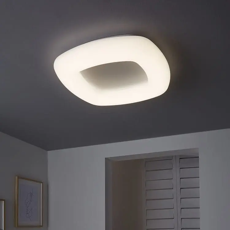 Потолочный LED светильник Schuller с основой coffee 47×47 см | Line F | Арт. 6002 003 CF - фото 4
