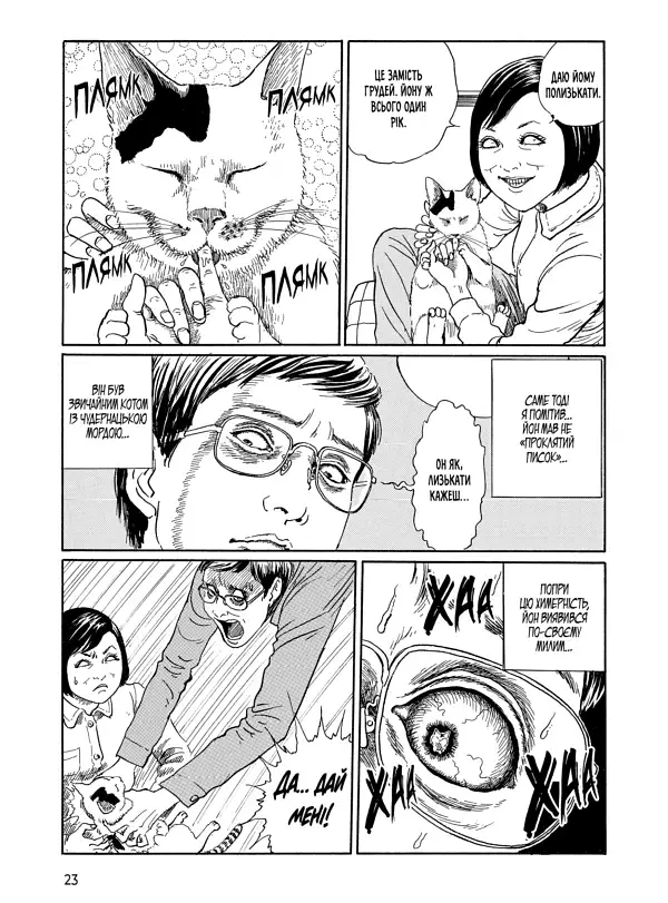 Манга Molfar Comics Котячий щоденник Джюнджі Іто : Йон та Му Ito Junji's Cat Diary українською M MC IJ CD - фото 2