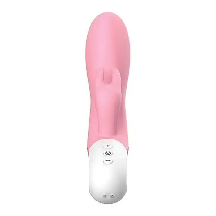 Вибратор-кролик Liebe Pleasure Toys Mighty Rechargeable Rabbit 21.5 см (светло-розовый) - фото 8