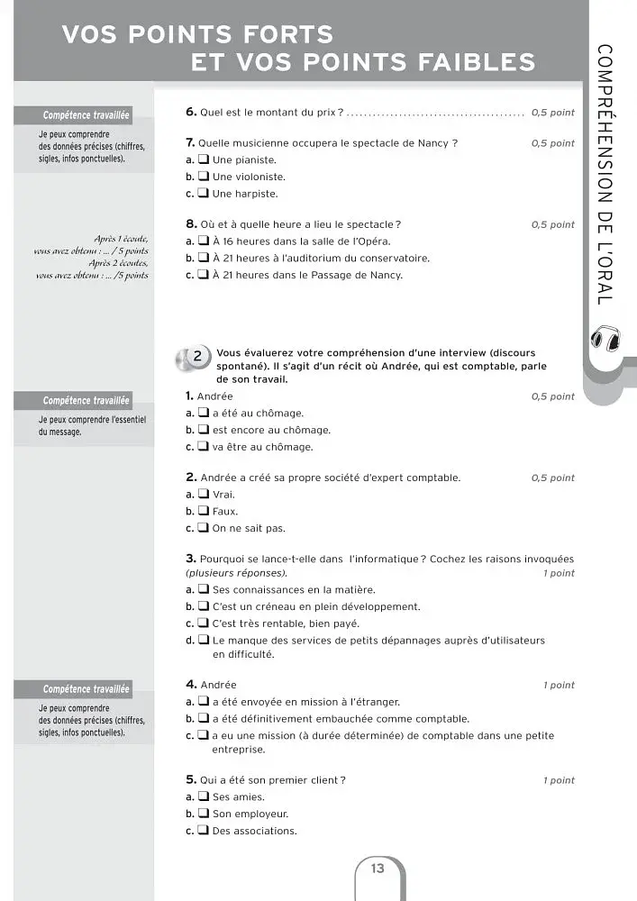 Preparation a l'examen du DELF B2/ Livre + CD audio - фото 3