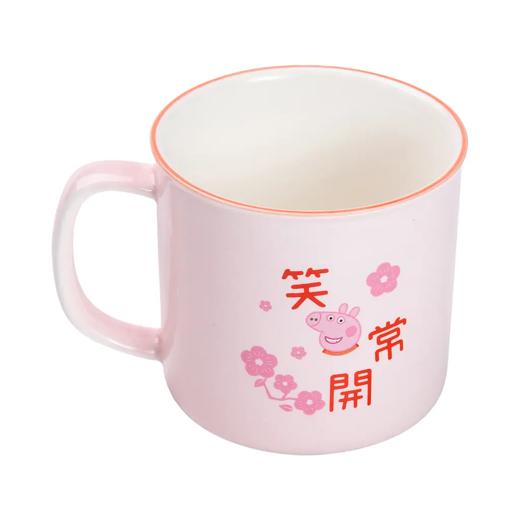 Чашка керамічна Yiwu Peppa Pig 400 мл рожева HP-15-13 - фото 2