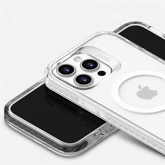 Защитный чехол Vokamo для iPhone 15 Plus с магнитным кольцом голубой (NVK010859) - фото 6