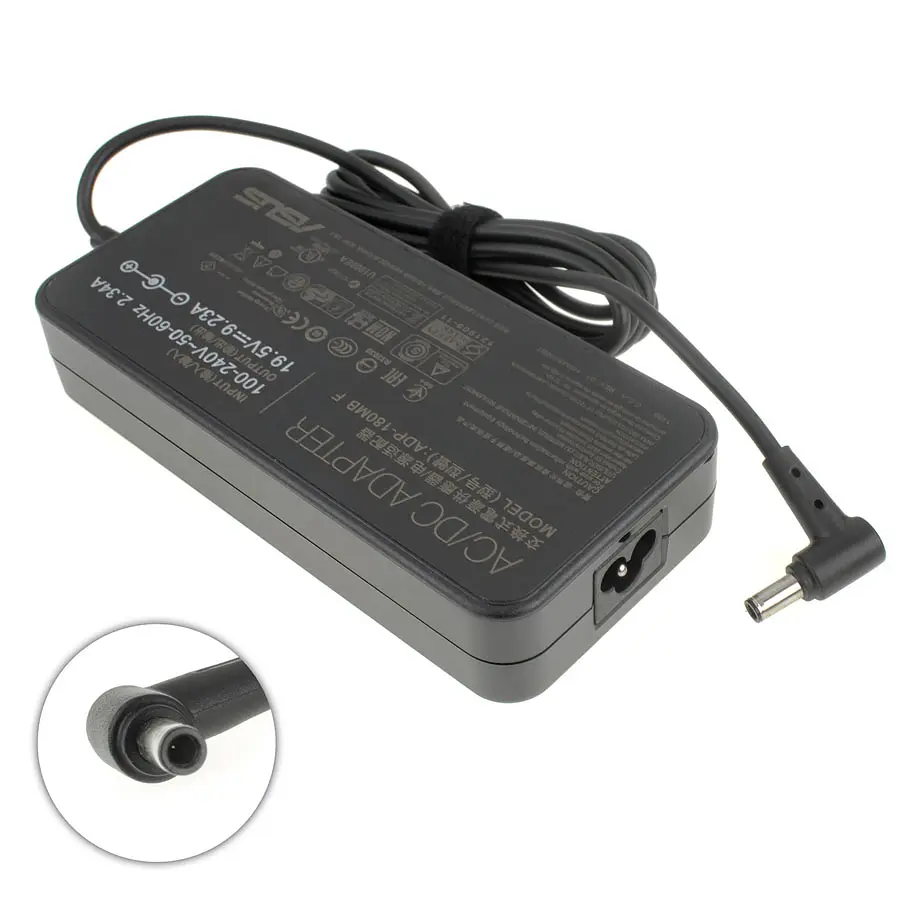 Блок живлення для ноутбука Asus 19.5V, 9.23A, 180W, 6.0x3.7мм-PIN, black (без кабеля!) - фото 2