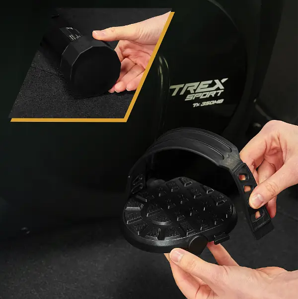 Велотренажер Trex Sport TX-350MB RIZE магнітний чорний - фото 6