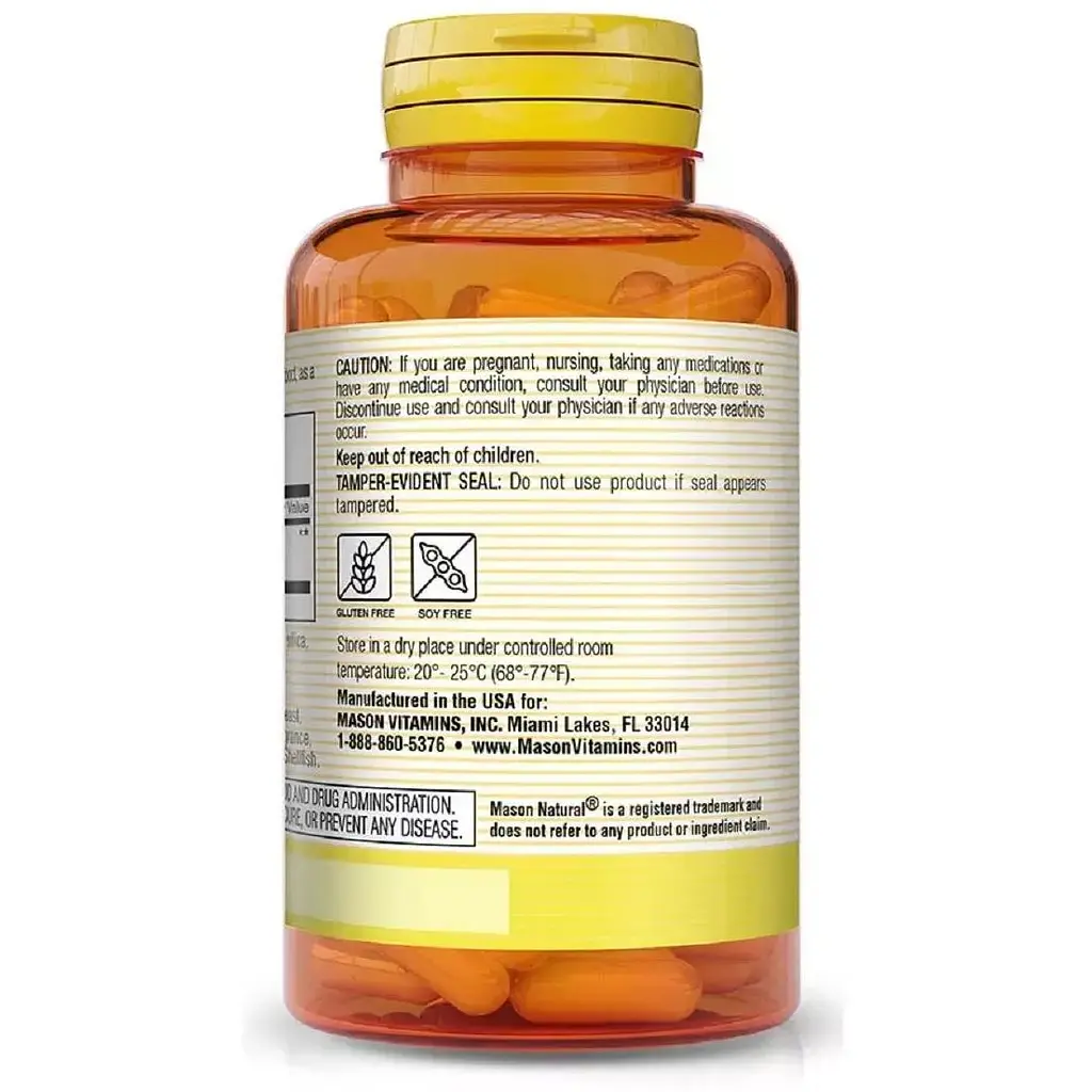 Котячий кіготь Mason Natural 500 мг 60 капсул - фото 3