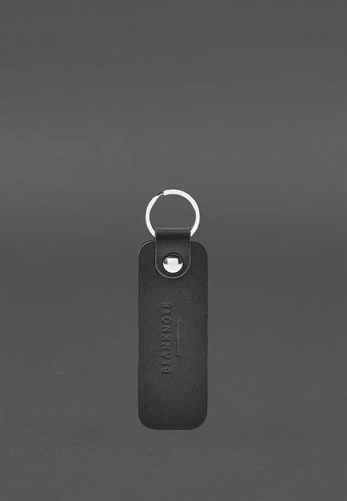 Кожаный брелок для Авто SUZUKI черный краст - фото 3