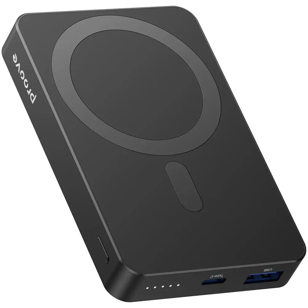 Павербанк Proove Carbon Slim Black 10 000 mAh / 22.5 Вт (PBCS22110001) - фото 4