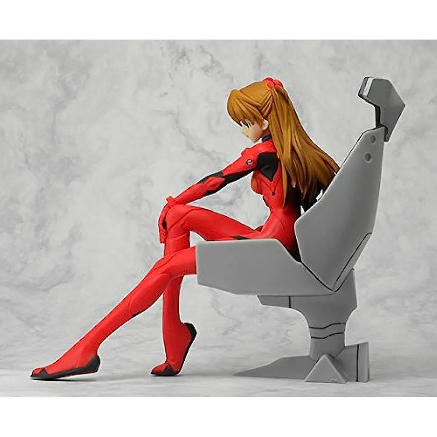 Фигурка Sega Аска Евангелион Asuka Langley Evangelion Girl with Chair 16 см S AL E GC - фото 2