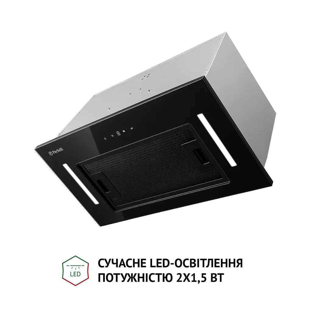 Витяжка вбудована PERFELLI BIS 5884 BL 1200 LED - фото 3
