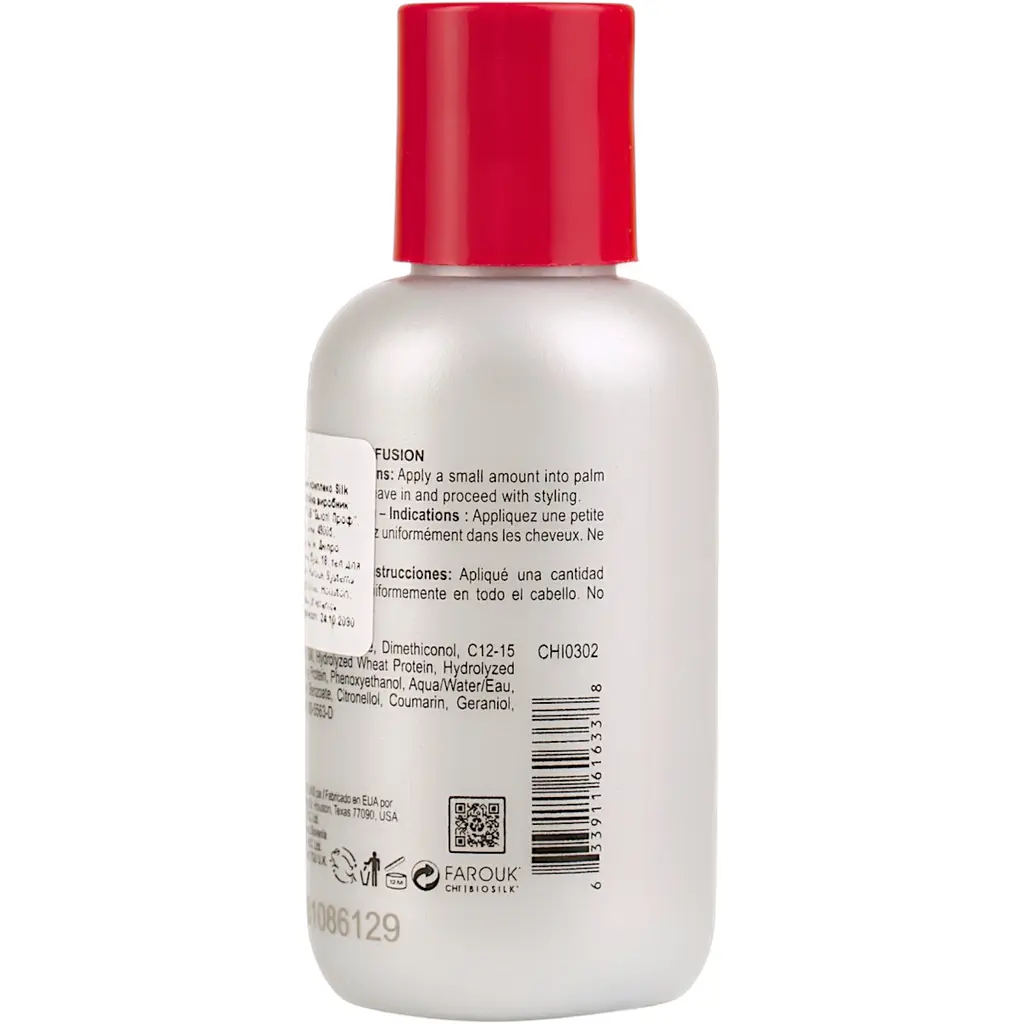 Відновлюючий комплекс для волосся з шовком CHI Silk Infusion, 59 мл - фото 2