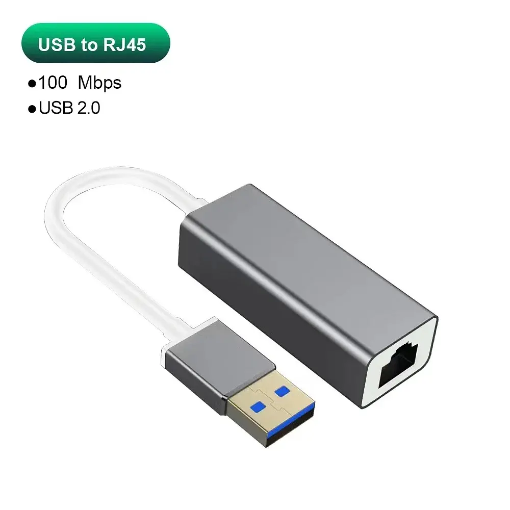 Адаптер USB на 100Mb Ethernet RJ45 - фото 6