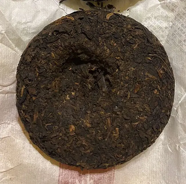 Шу Пуер "Сім коричневих гір" млинець 100 г - фото 3