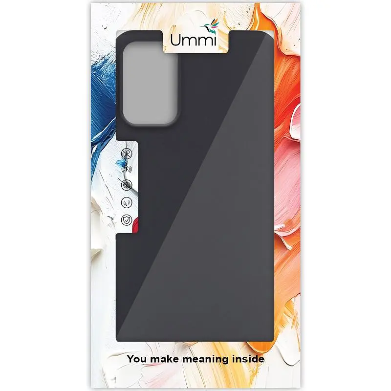 Чохол Silicone Cover Ummi Lakshmi (AA) для Xiaomi Redmi Note 10 / Note 10s / Poco M5s Чорний / Black - фото 2
