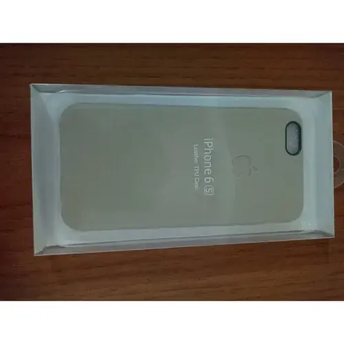 Чохол-накладка Apple для iPhone 6 прогумований 6 г під шкіру бежевий - фото 2