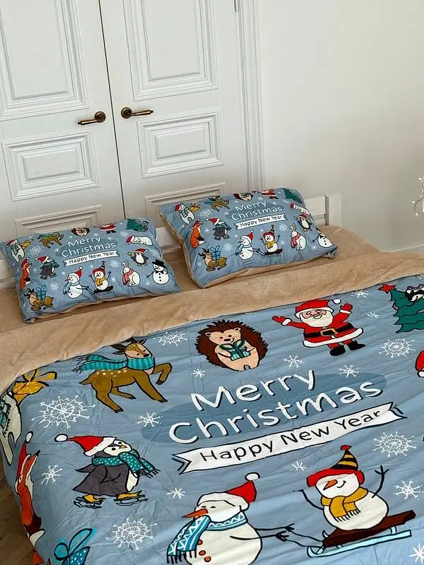 Постільна білизна двоспальне Dushka Home Сатин Плюш 21360 180х215 см - фото 4