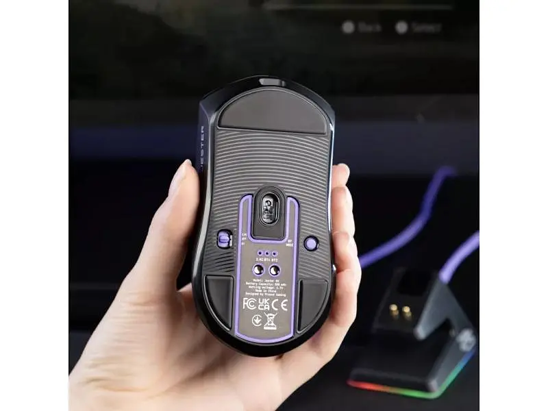 Миша Proove Gaming Jester with Charging Dock Black/Purple (WMJSCD022016) - фото 8