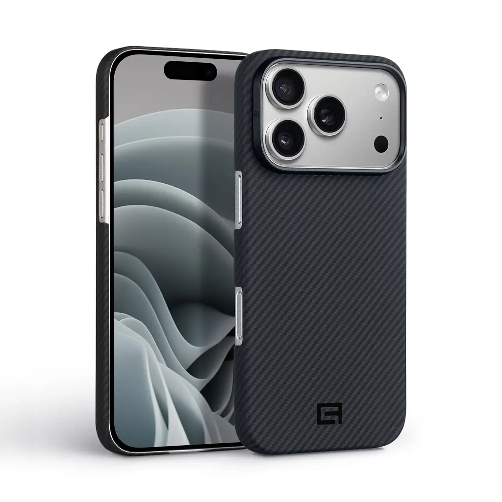 Чохол ArmorStandart BlackIcon Aramid Twill MagCase для Apple iPhone 17 Pro Black - фото 2