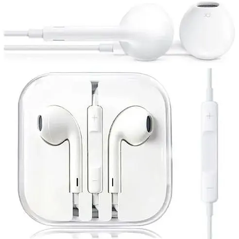 Дротова гарнітура для iPhone 3.5 mm Foxconn earpods md827 - фото 5