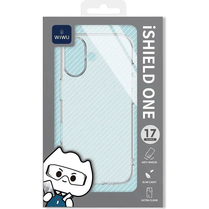 Чохол WIWU Clear Series ZCC-108 для Apple iPhone 17 Transparent [145653] - фото 4