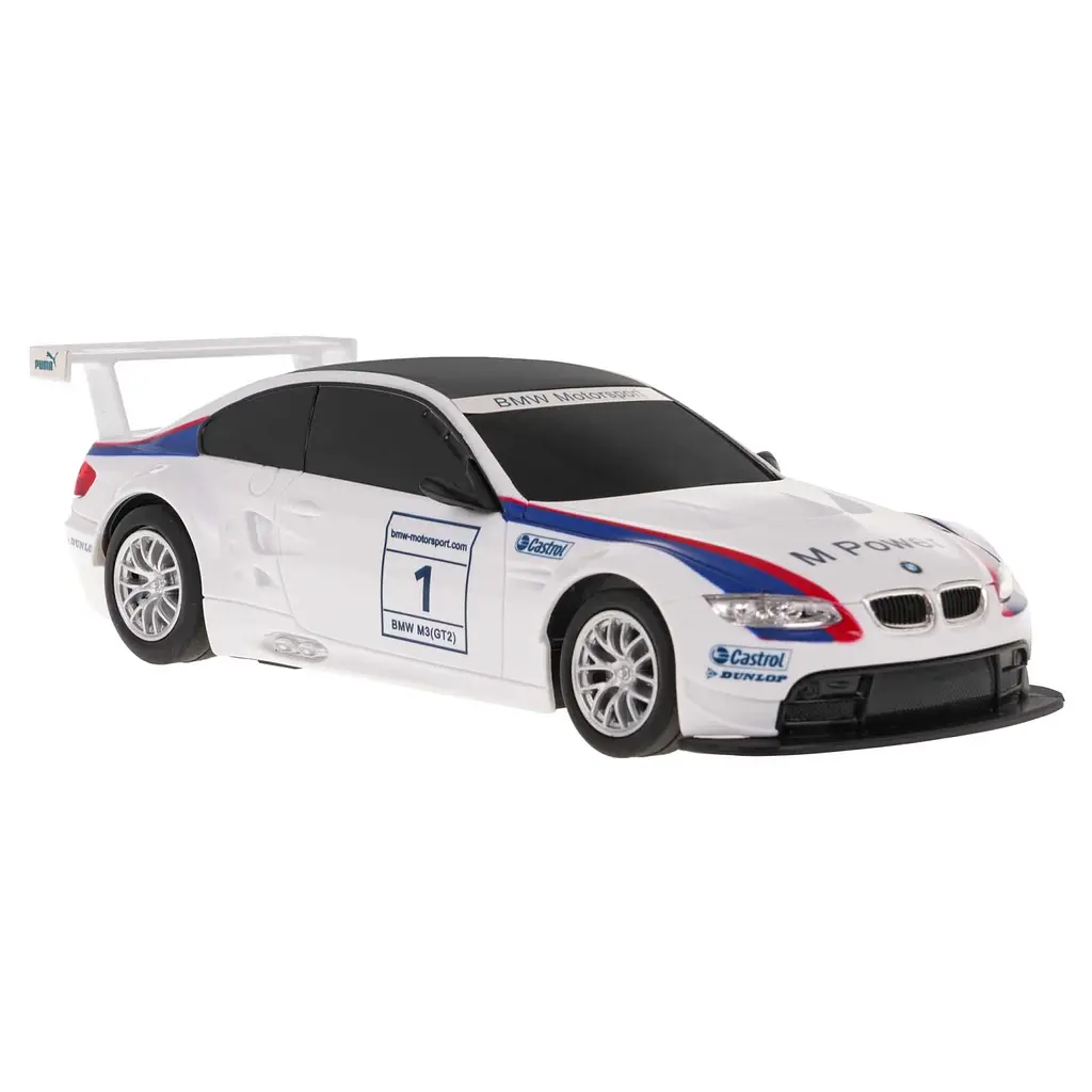 Машинка RASTAR BMW M3 R/C 1:24 белый 48300 - фото 3