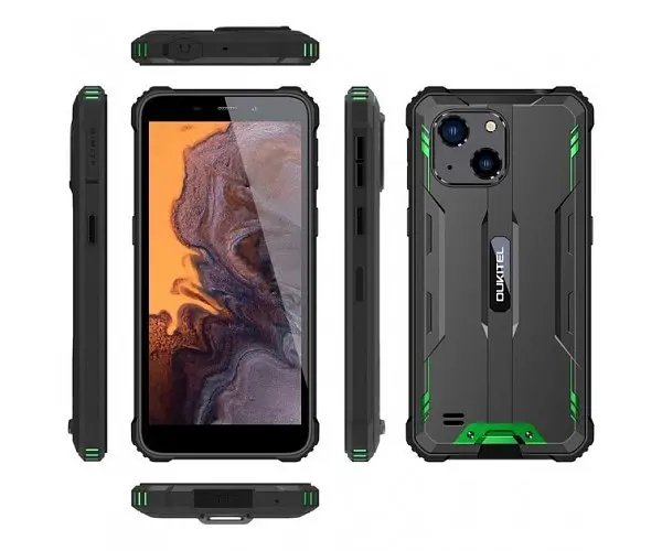 Смартфон Oukitel WP20 4/32Gb 6300 мАг зелений (6931940710657) - фото 4