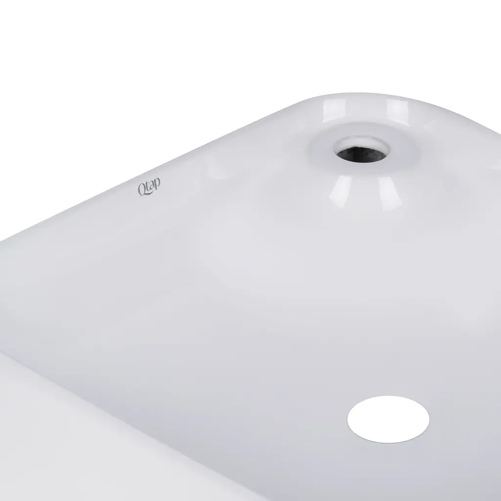Умивальник Qtap Stork 430x430x125 White QT15116137W, Білий - фото 6