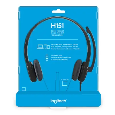 Наушники Logitech H151 Black (981-000589) - фото 8