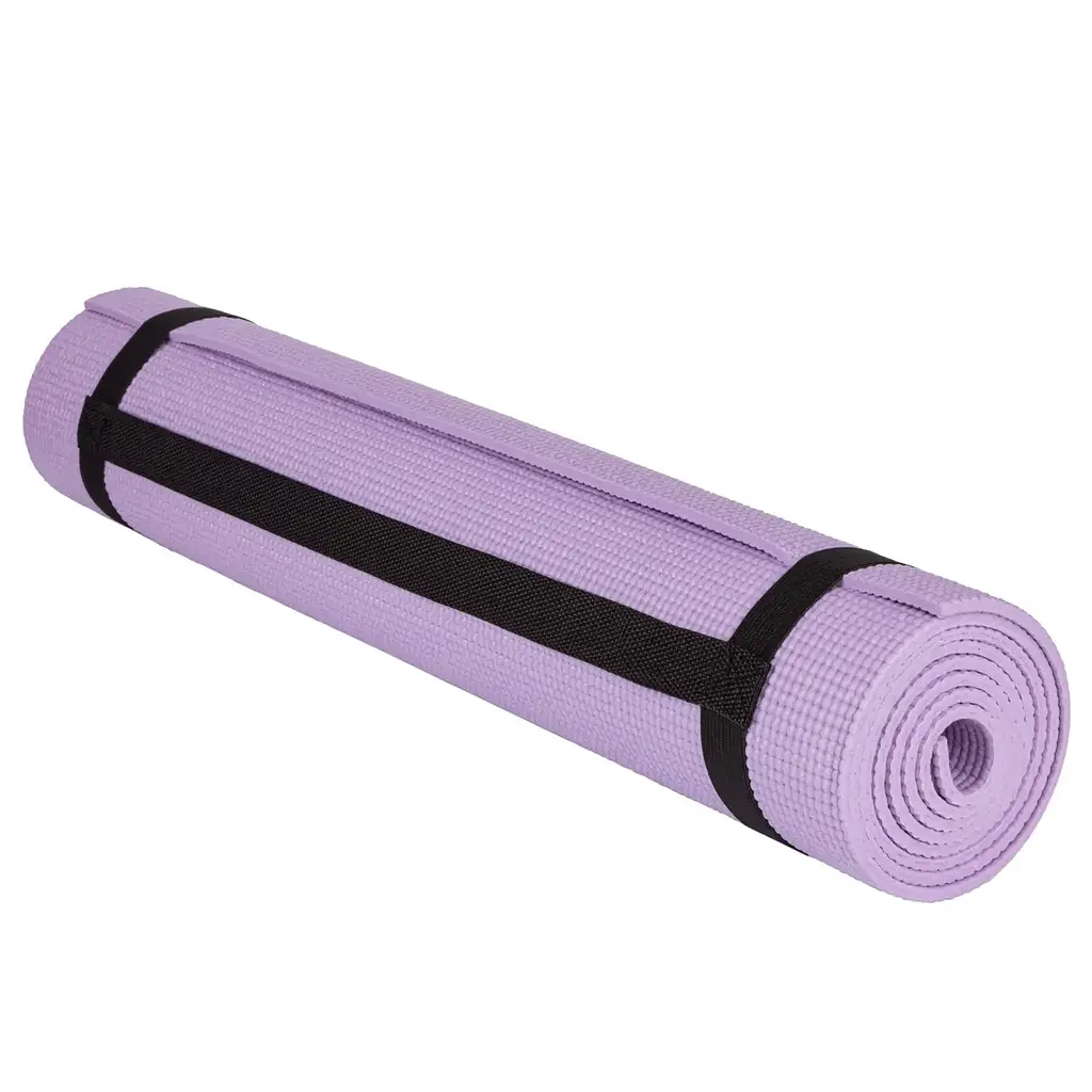 Килимок для йоги та фітнесу Power Play 4010 173 x 61 x 0.6 см, Lavender - фото 2