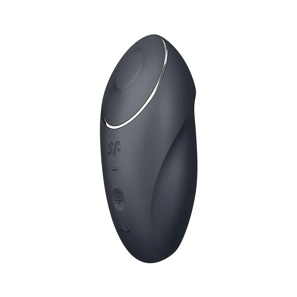 Кліторальний стимулятор Satisfyer Tap & Climax 1 Grey - фото 2