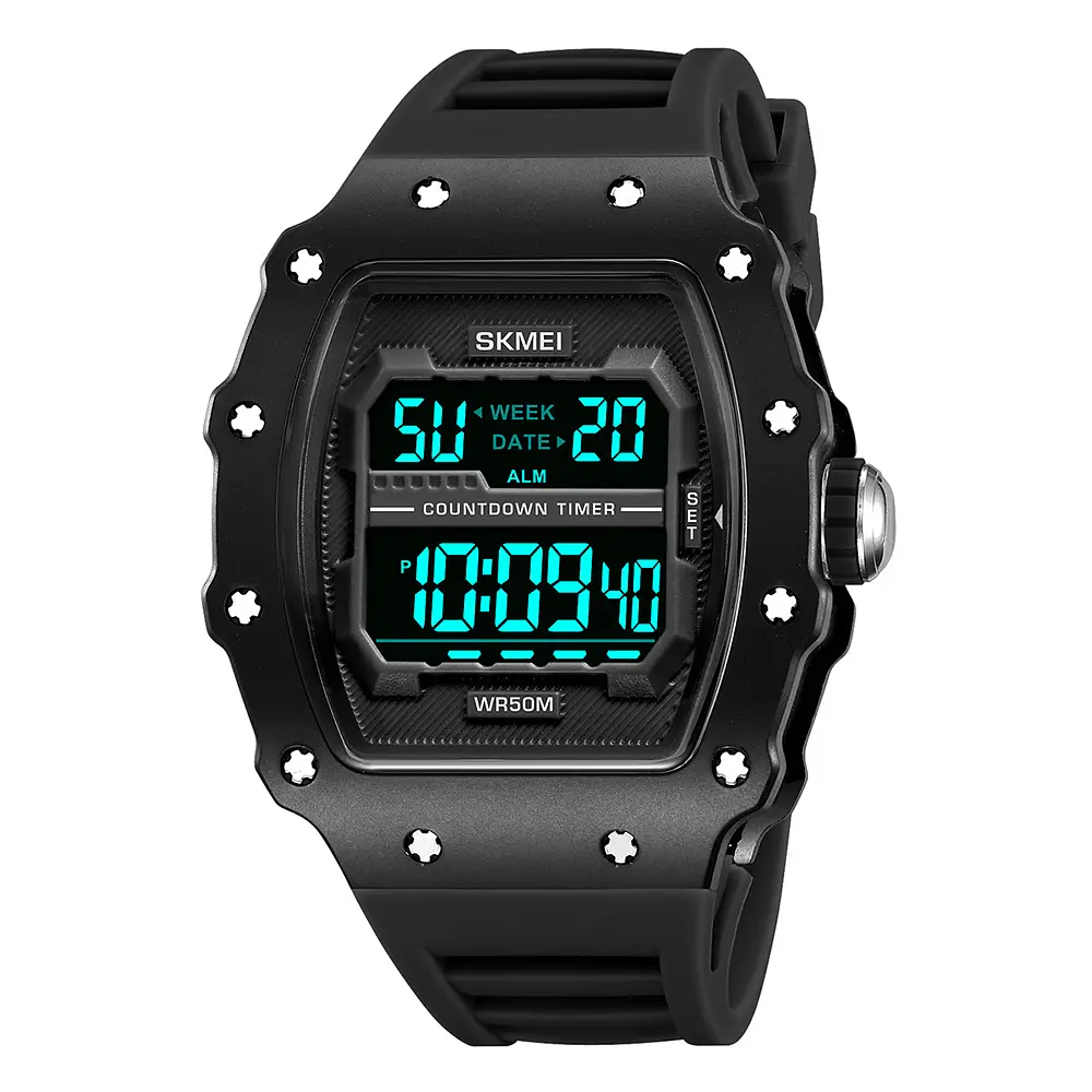 Чоловічий наручний годинник 2296MTBKBK Matte Black Skmei acs0030043 - фото 2
