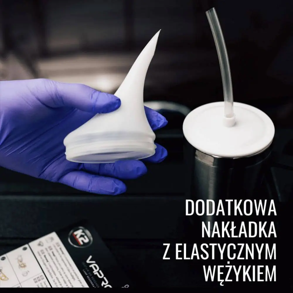 Набір для парової регенерації фар K2 VAPRON pro lamp regeneration kit 600 мл (D7900) - фото 5